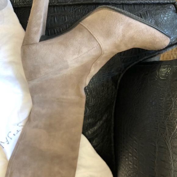 SOLD-Stuart Weitzman Highland Over The Knee Boots - Picture 2 of 8